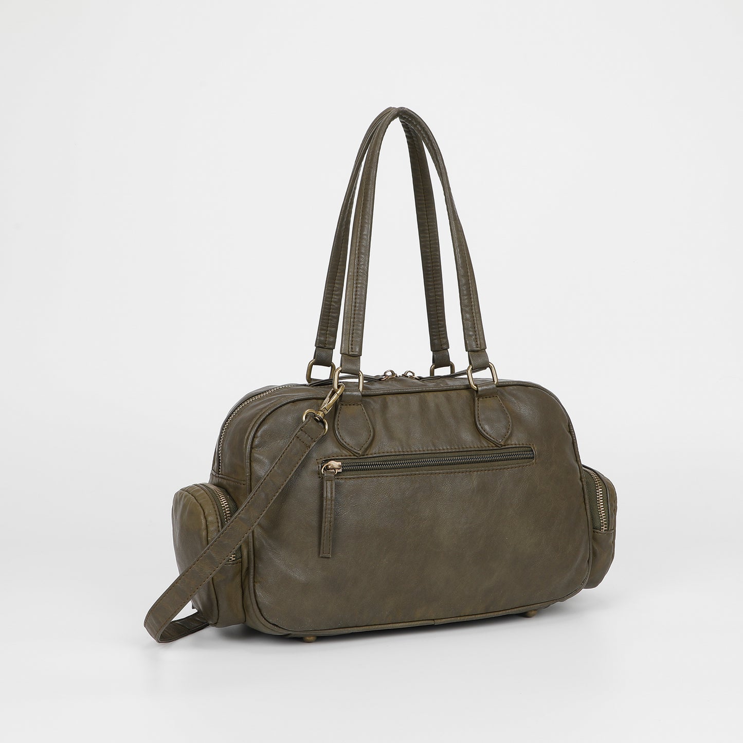 BORSA BAULETTO CON TASCHE