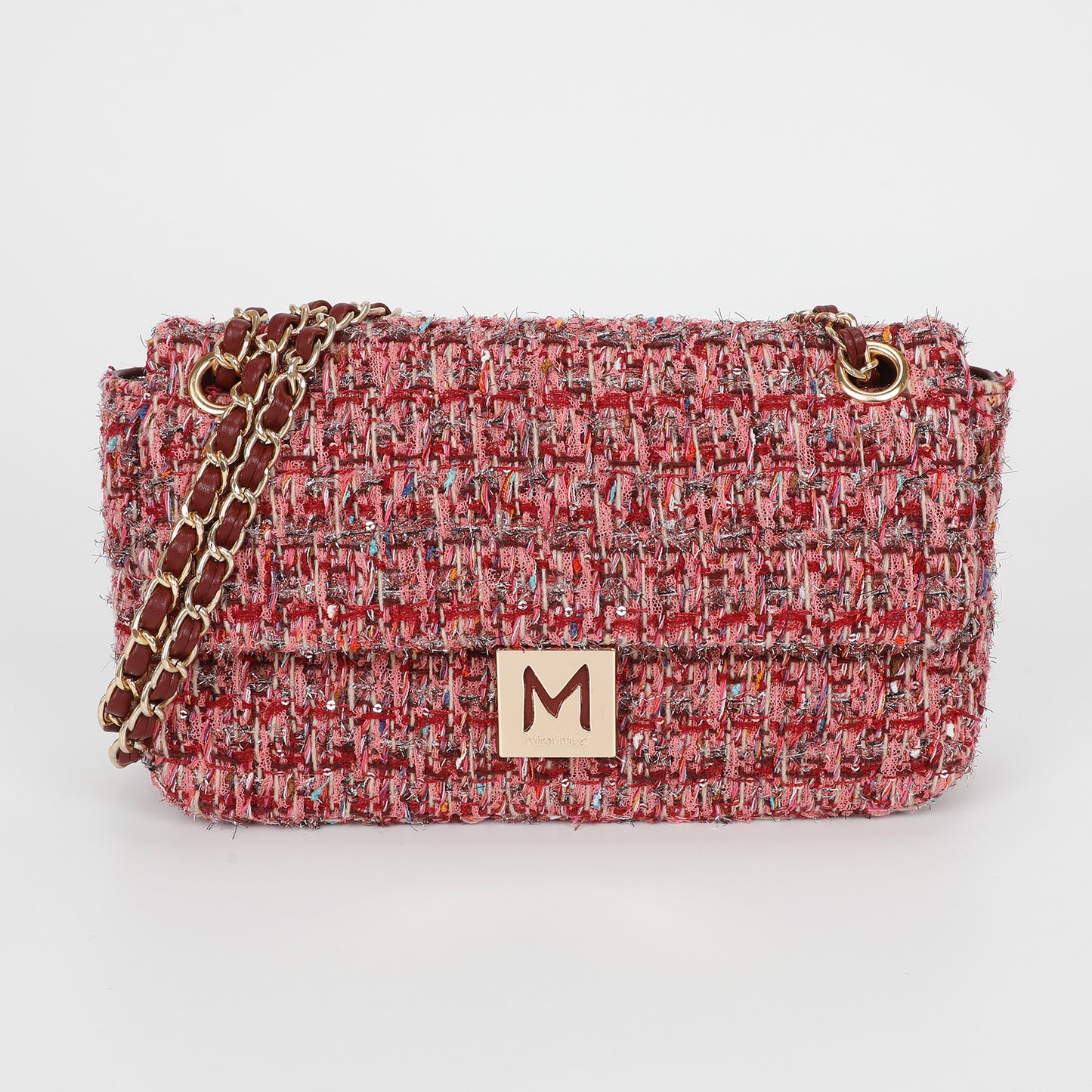 BORSA A TRACOLLA IN TESSUTO