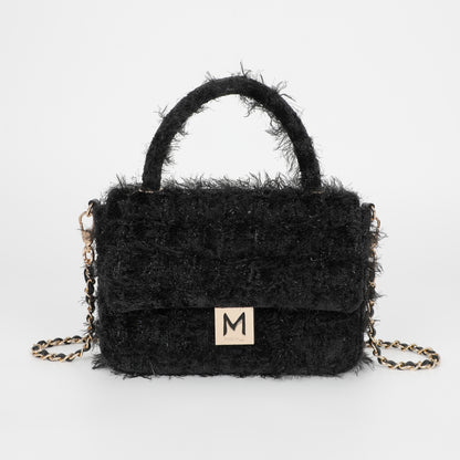 BORSA A TRACOLLA IN TWEED