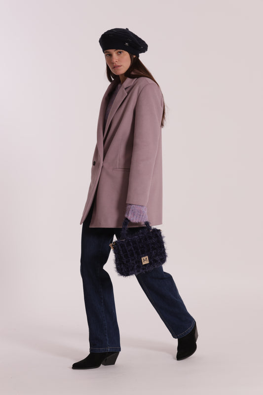 BORSA A TRACOLLA IN TWEED
