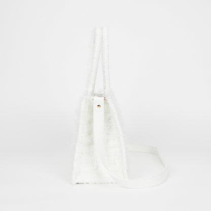 BORSA SHOPPER MEDIA IN TWEED