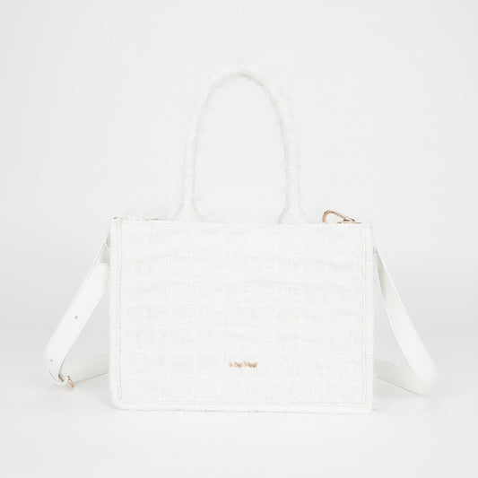 BORSA SHOPPER MEDIA IN TWEED