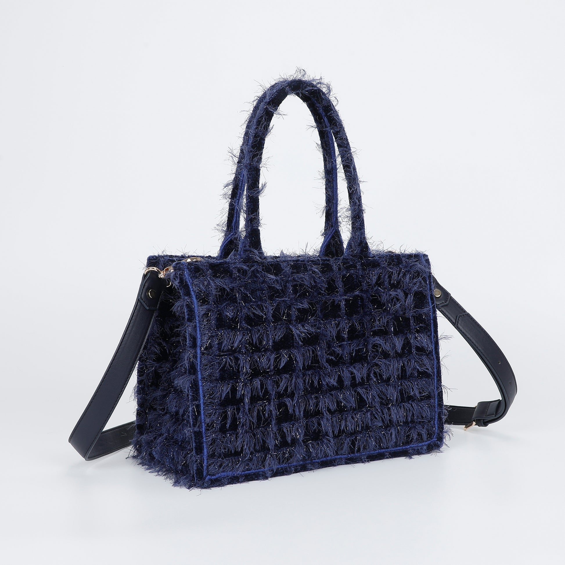 BORSA SHOPPER MEDIA IN TWEED