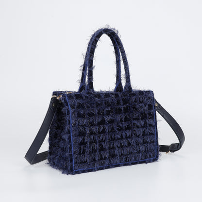 BORSA SHOPPER MEDIA IN TWEED