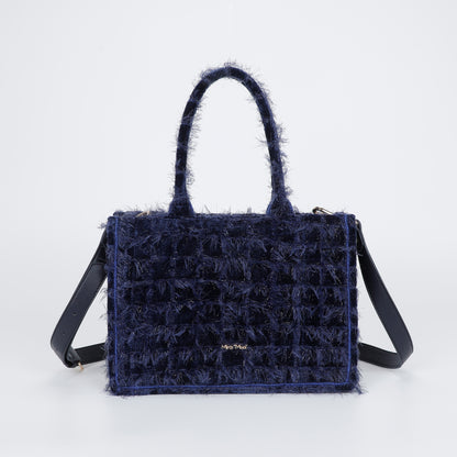 BORSA SHOPPER MEDIA IN TWEED