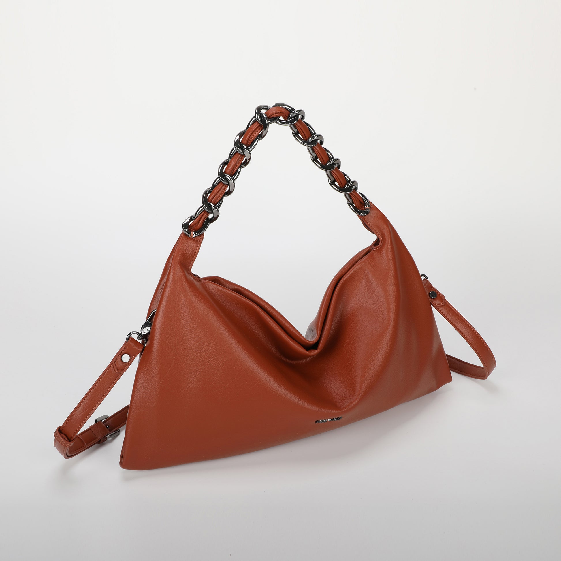 BORSA A SPALLA PICCOLA CON CATENA