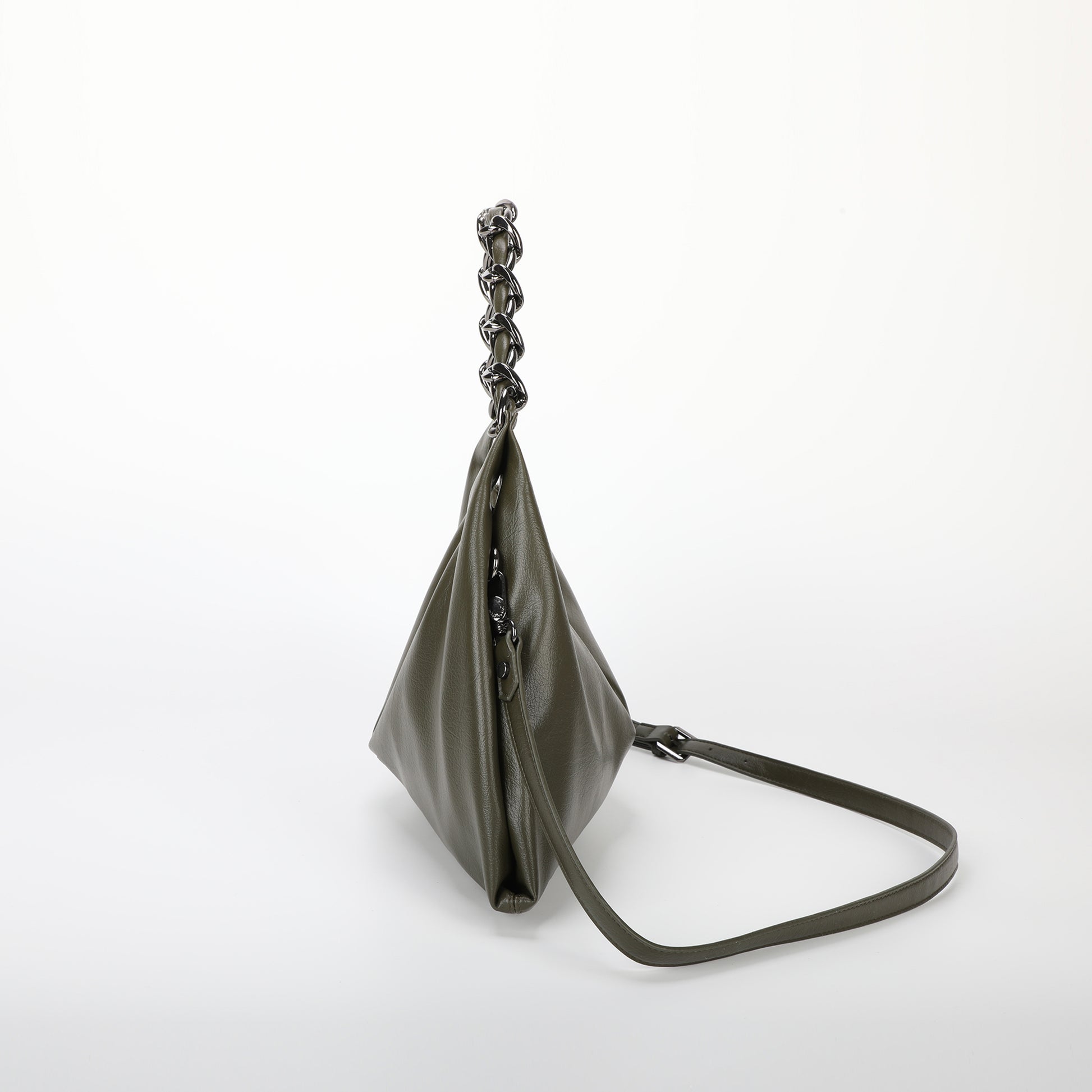 BORSA A SPALLA PICCOLA CON CATENA