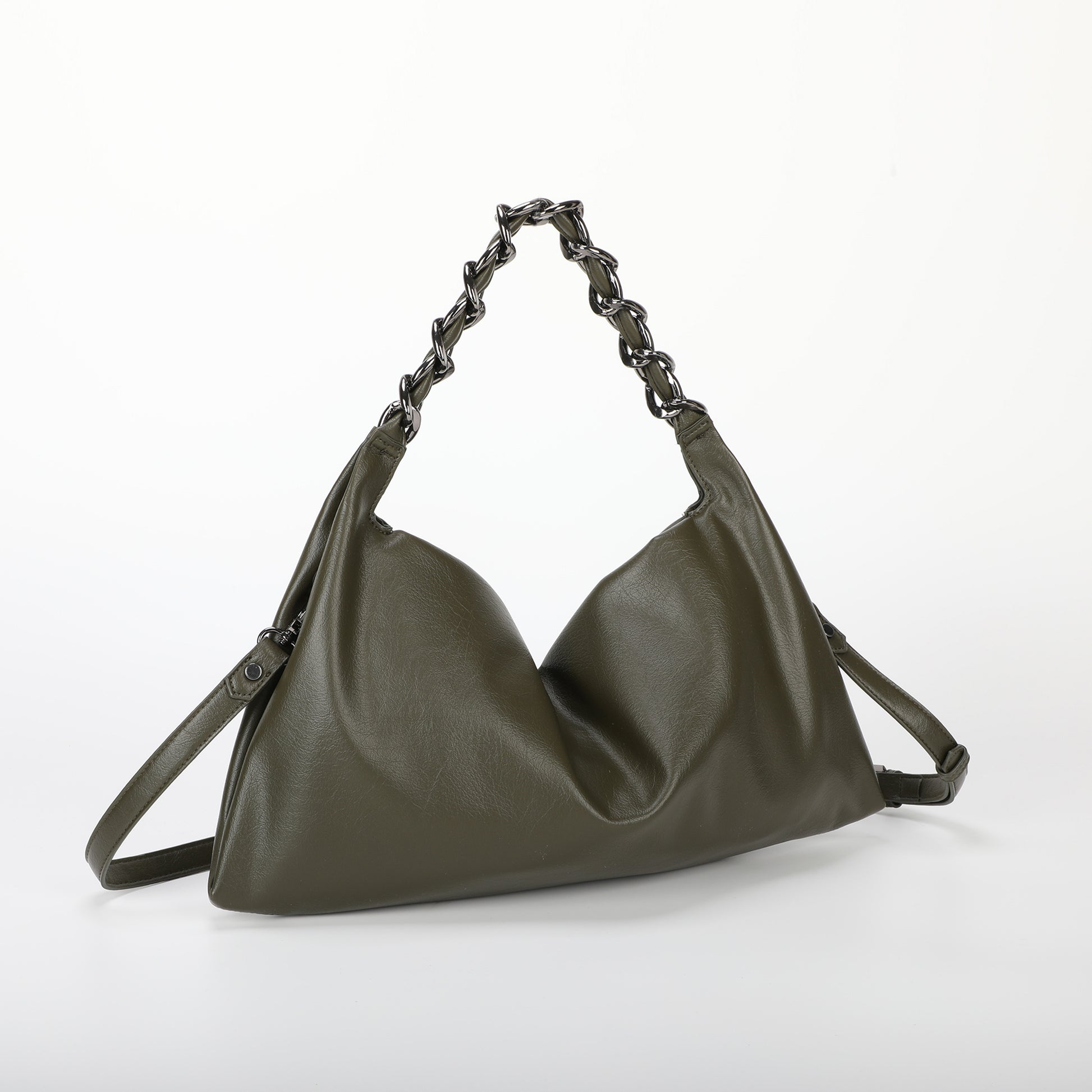 BORSA A SPALLA PICCOLA CON CATENA