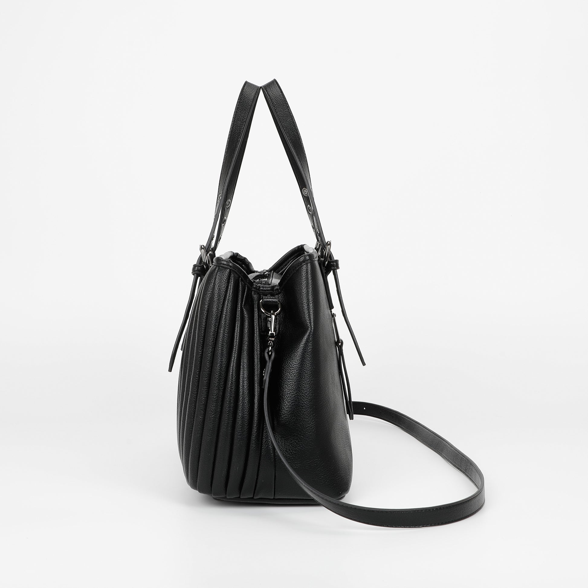 BORSA SHOPPING PLISSETTATA