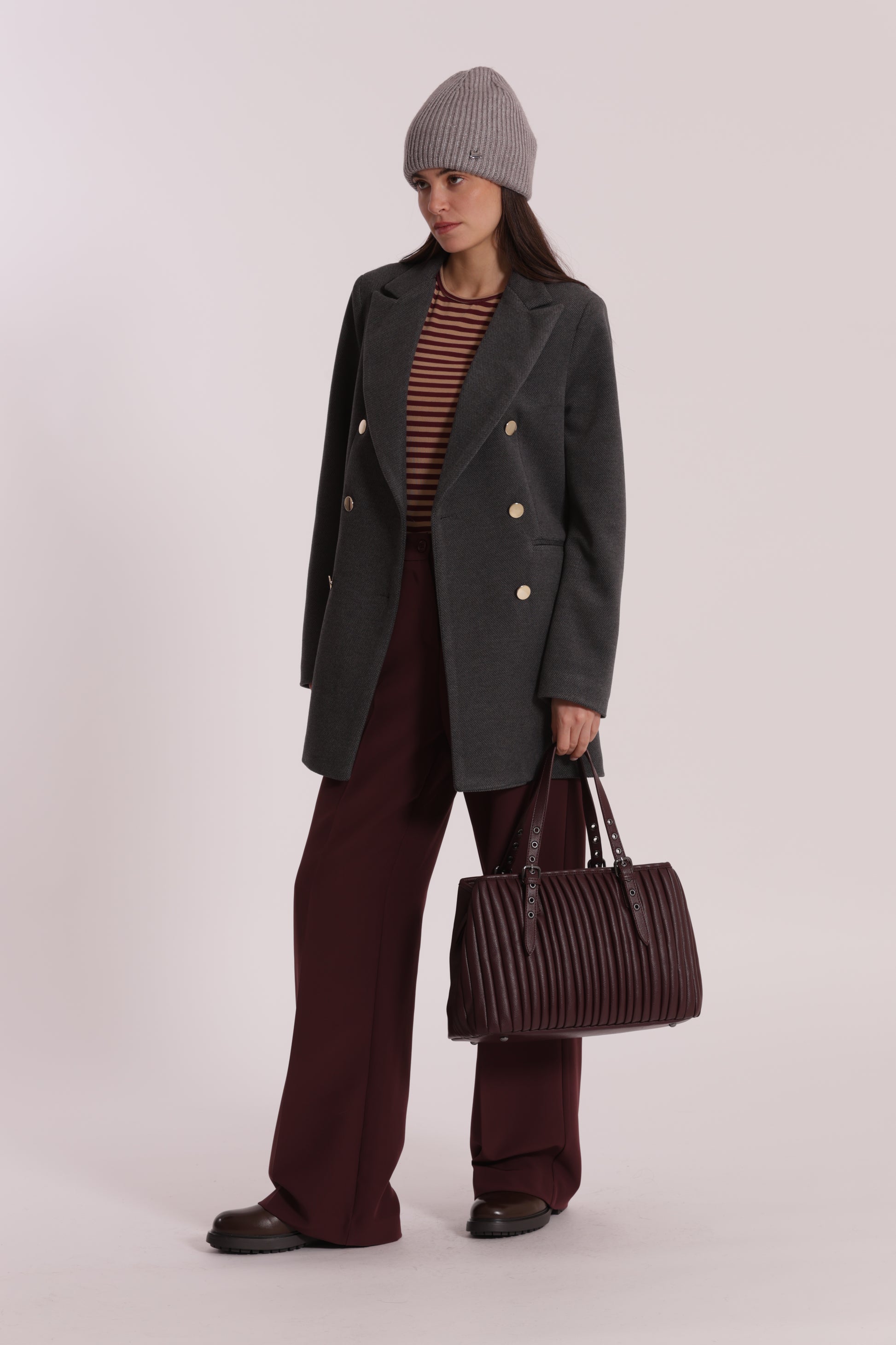 BORSA SHOPPING PLISSETTATA