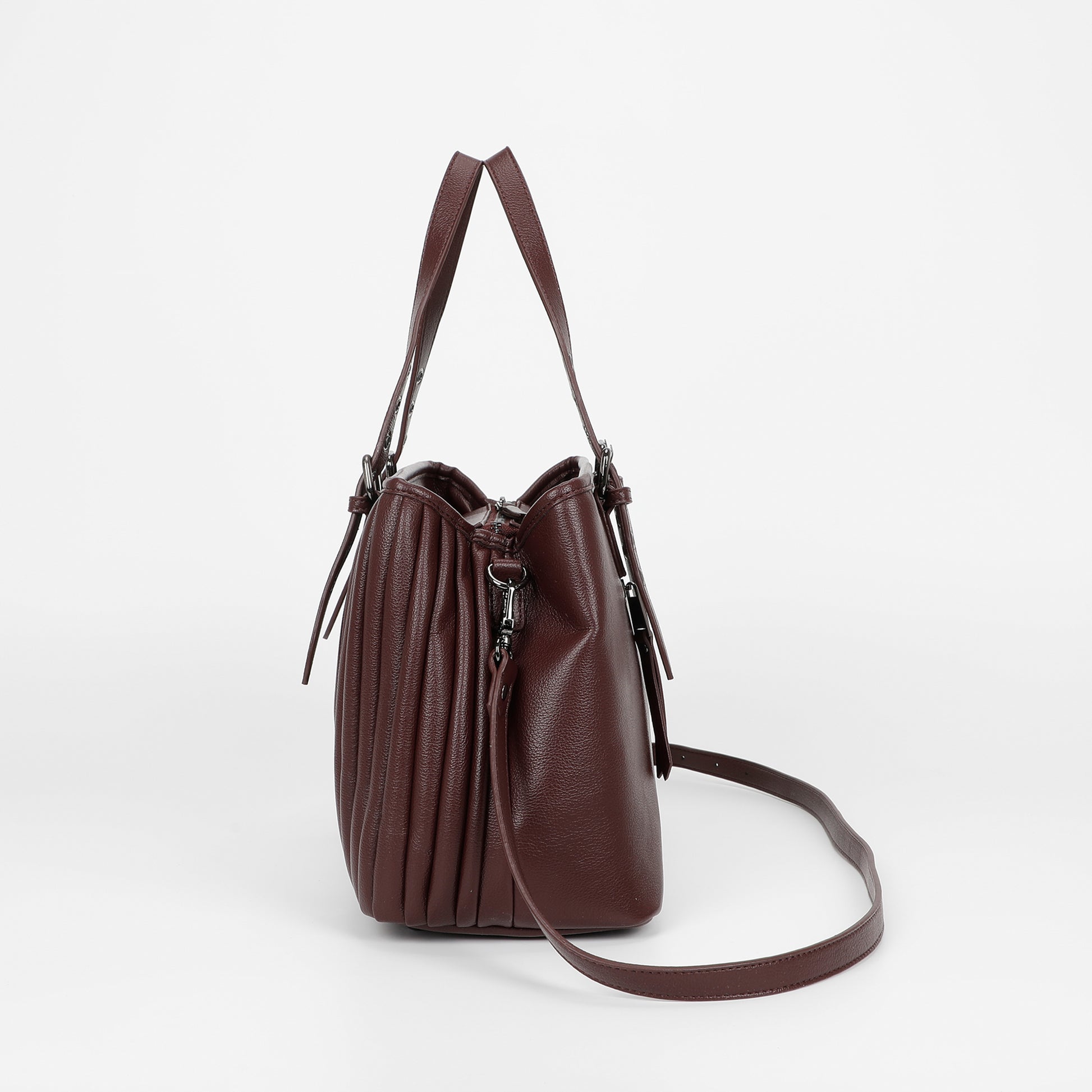 BORSA SHOPPING PLISSETTATA