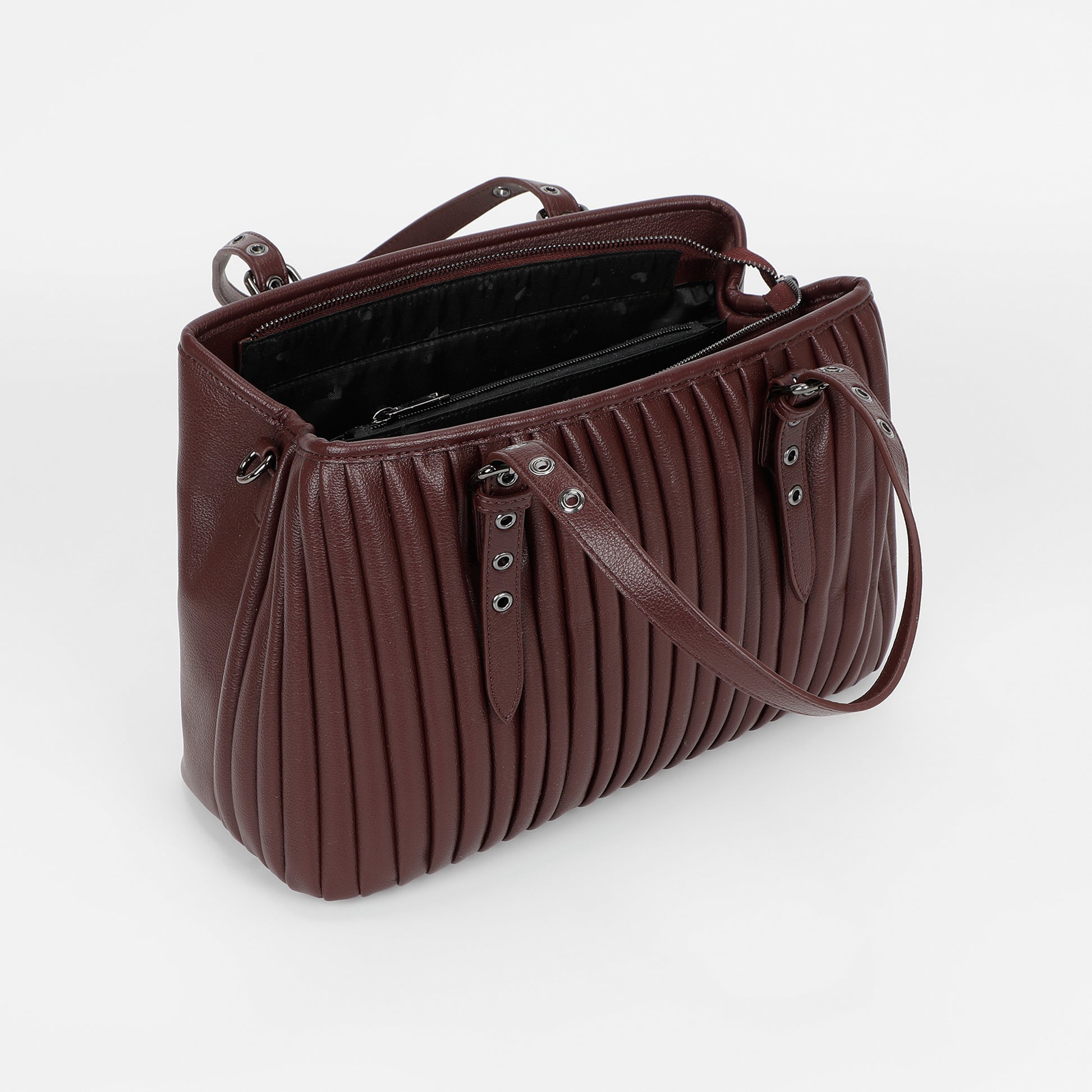BORSA SHOPPING PLISSETTATA