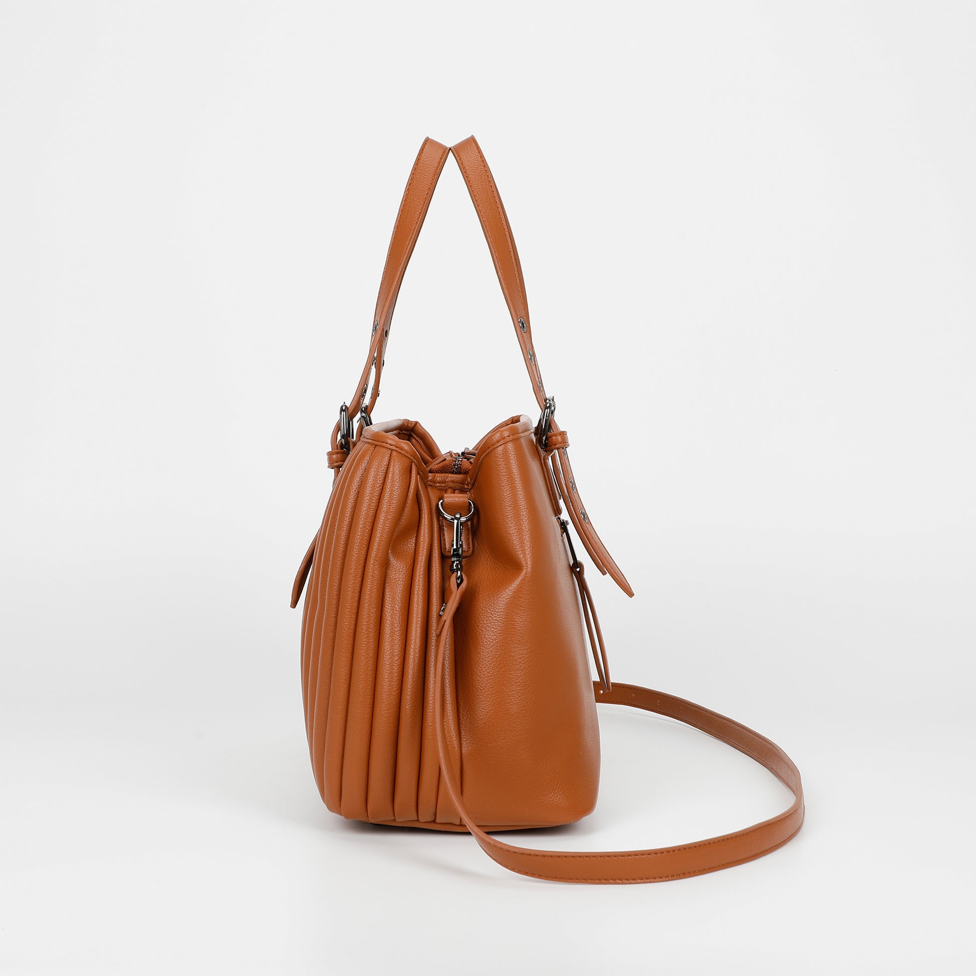 BORSA SHOPPING PLISSETTATA