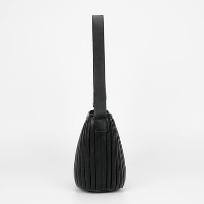 BORSA A TRACOLLA PLISSETTATA
