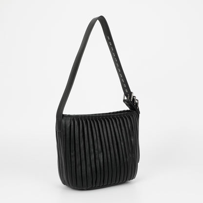 BORSA A TRACOLLA PLISSETTATA