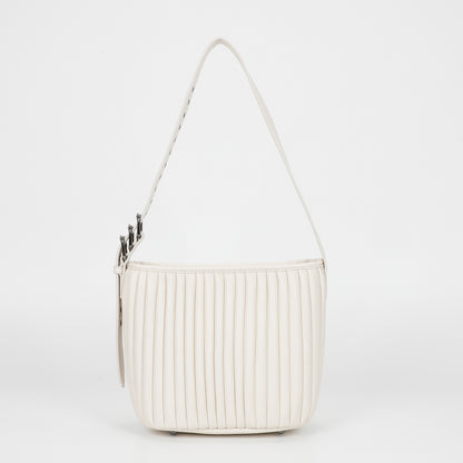 BORSA A TRACOLLA PLISSETTATA