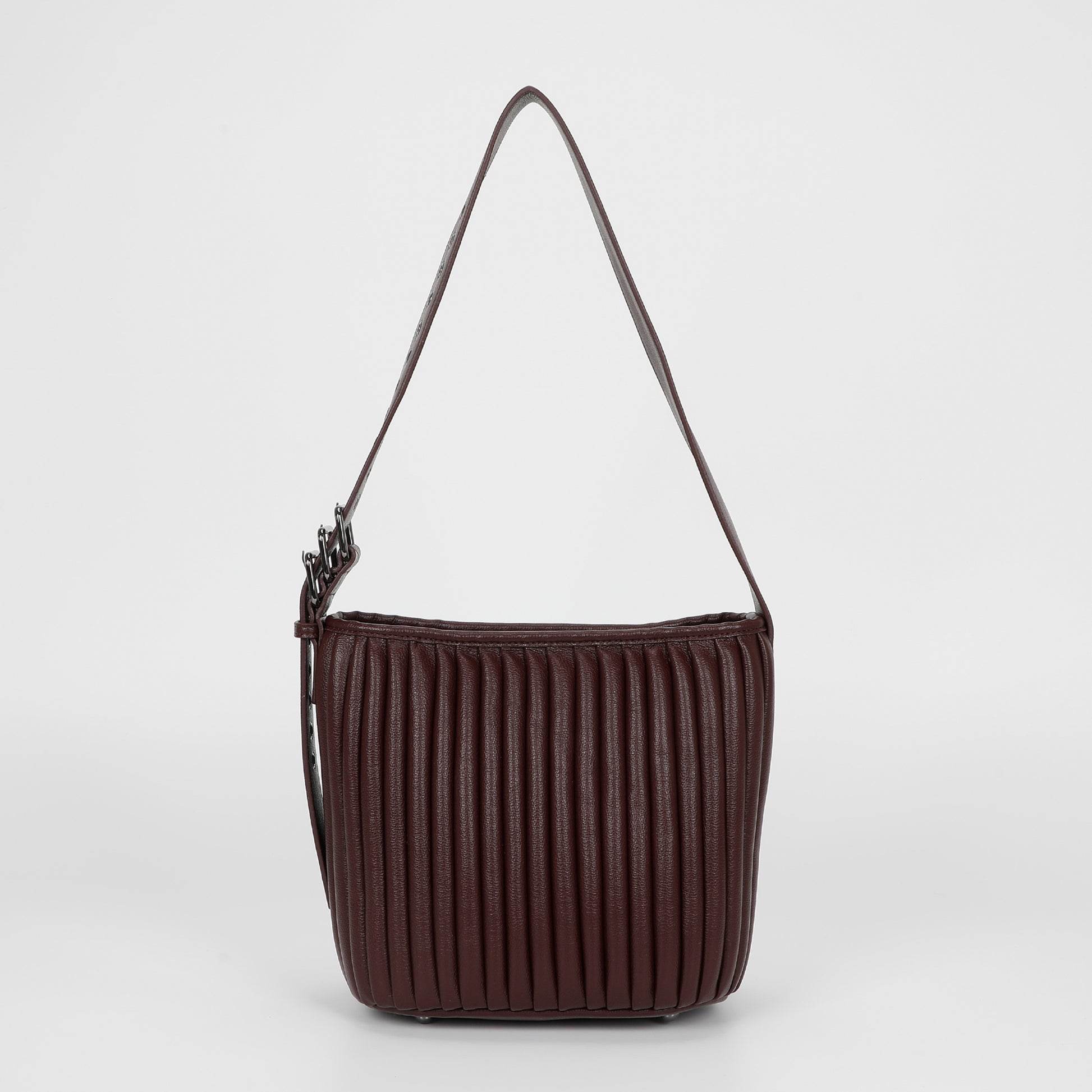 BORSA A TRACOLLA PLISSETTATA