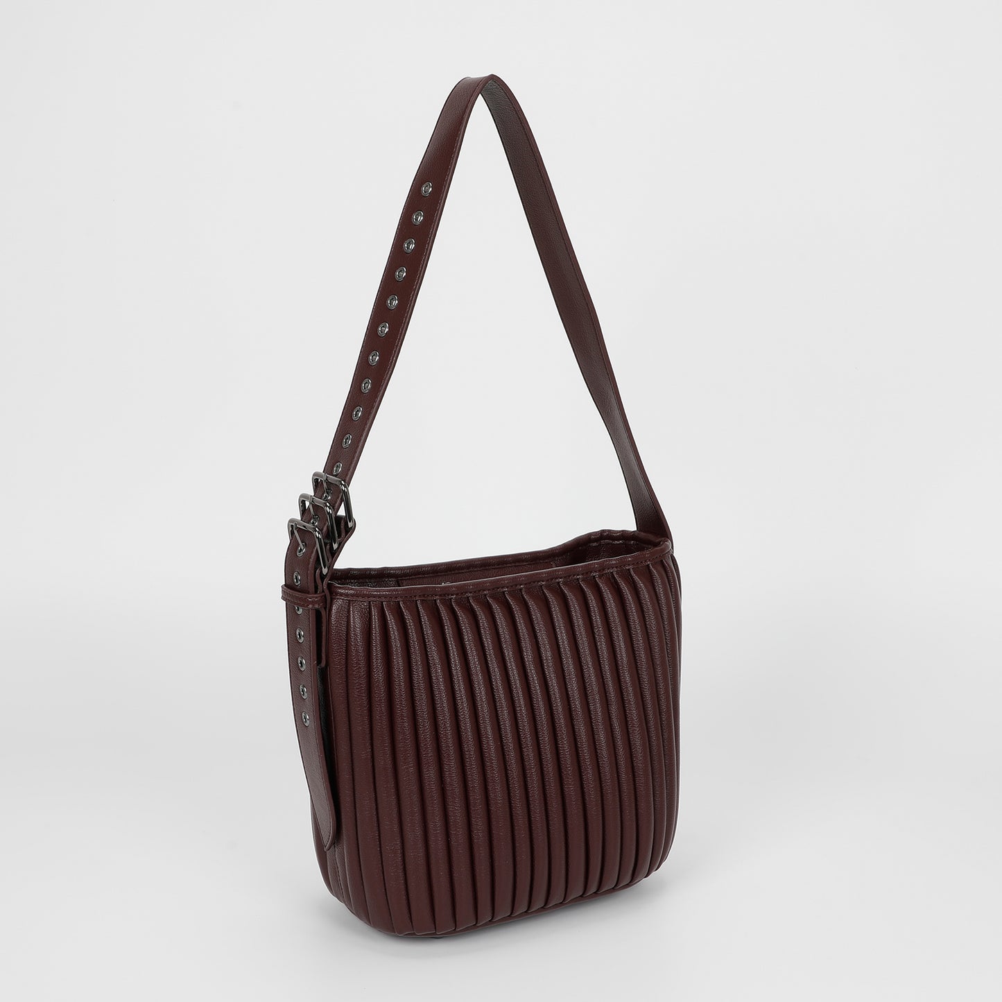 BORSA A TRACOLLA PLISSETTATA