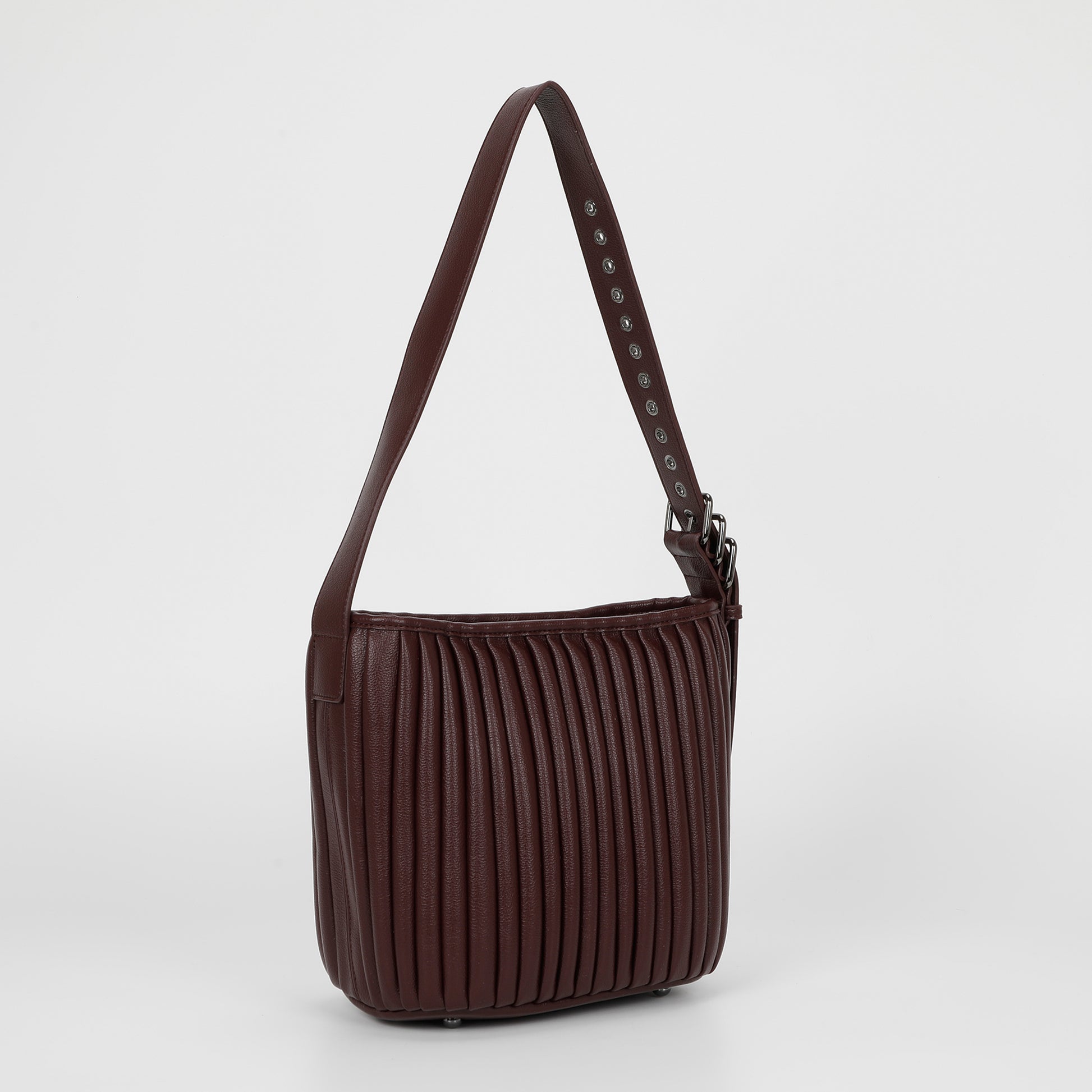 BORSA A TRACOLLA PLISSETTATA
