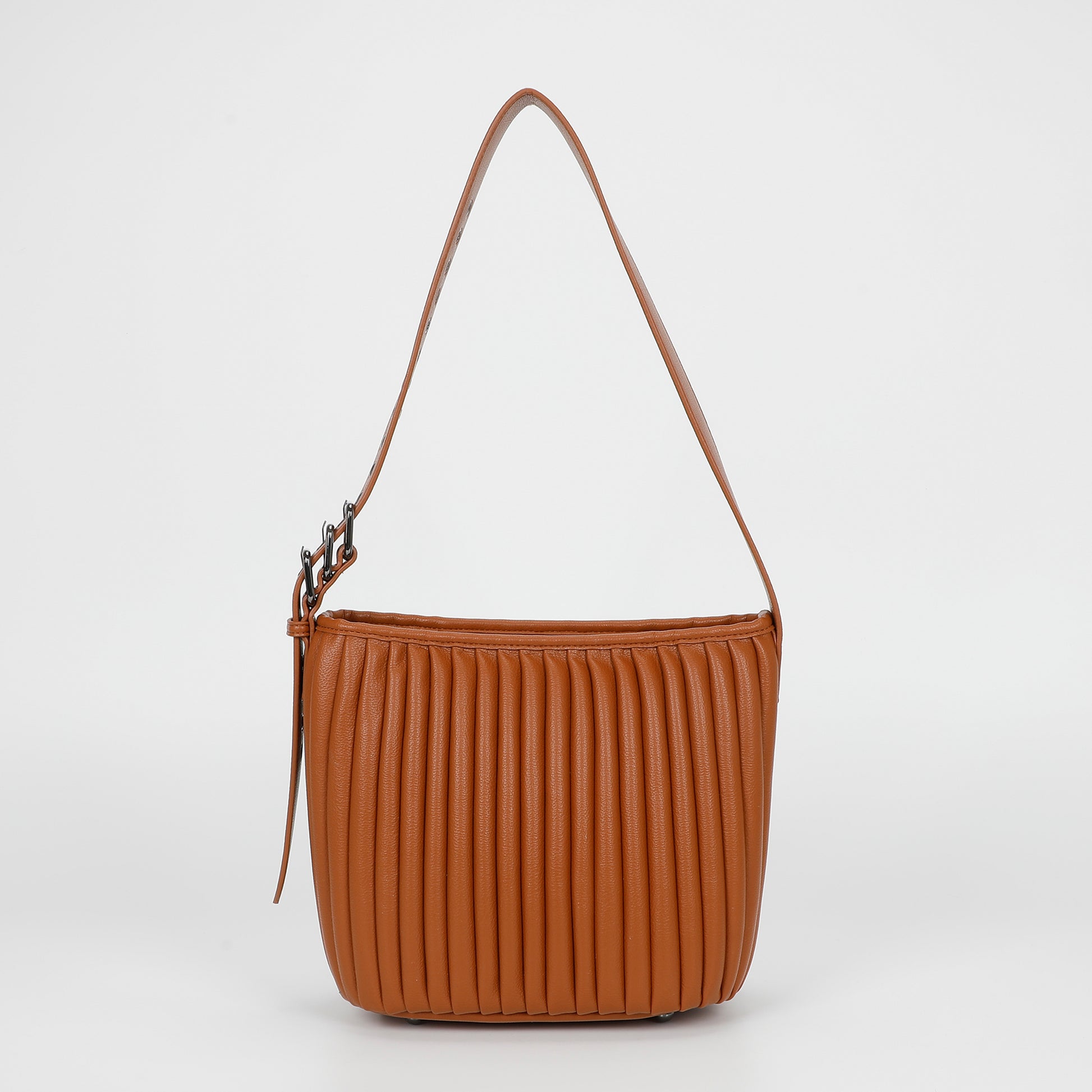 BORSA A TRACOLLA PLISSETTATA