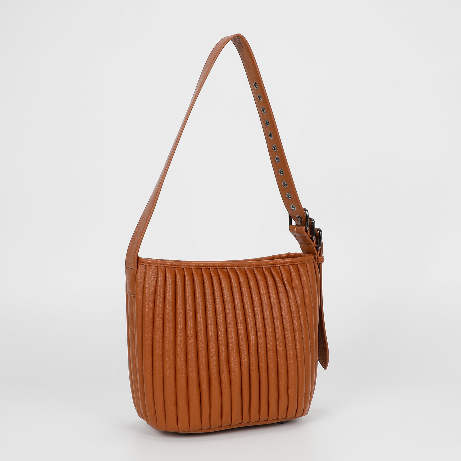 BORSA A TRACOLLA PLISSETTATA