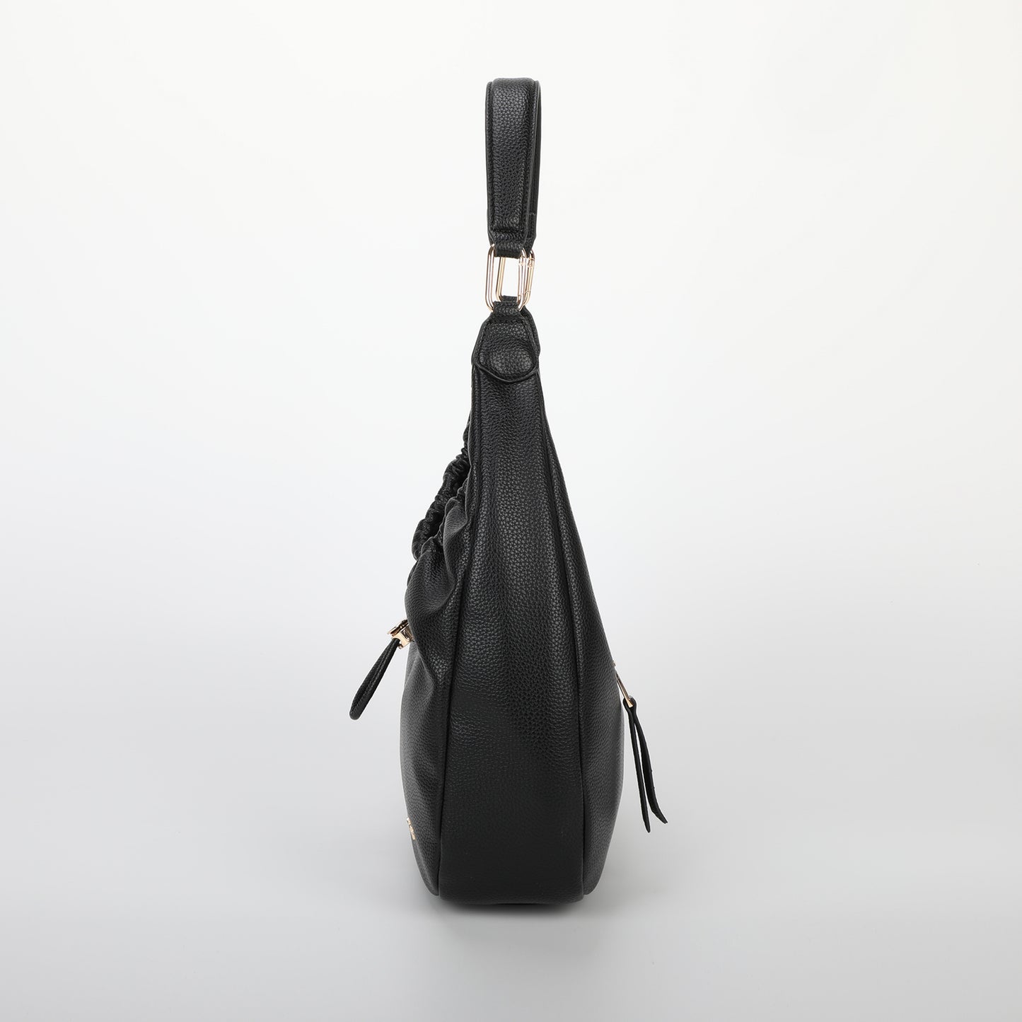 BORSA HOBO CON DETTAGLIO ARRICCIATO