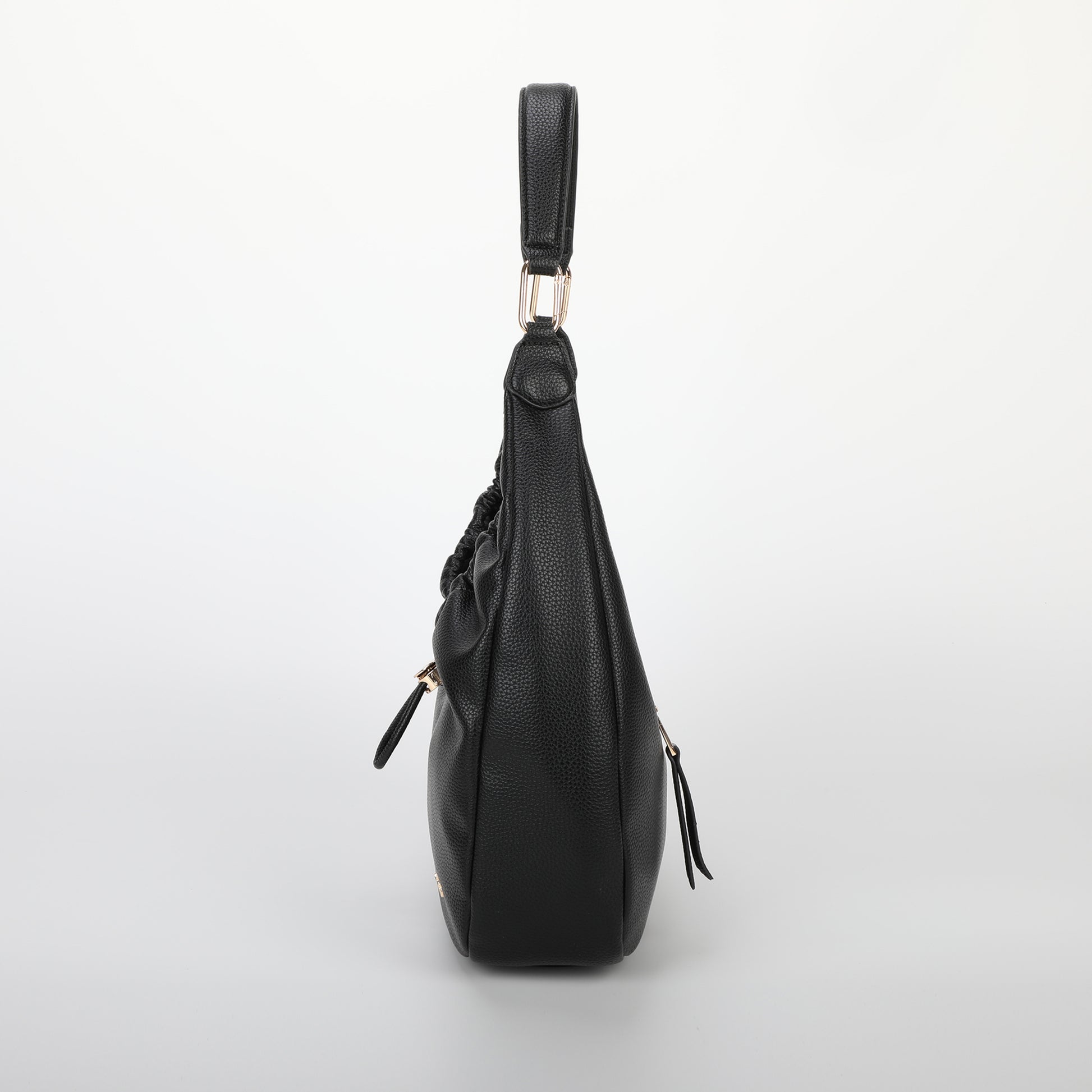 BORSA HOBO CON DETTAGLIO ARRICCIATO