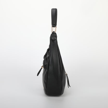 BORSA HOBO CON DETTAGLIO ARRICCIATO