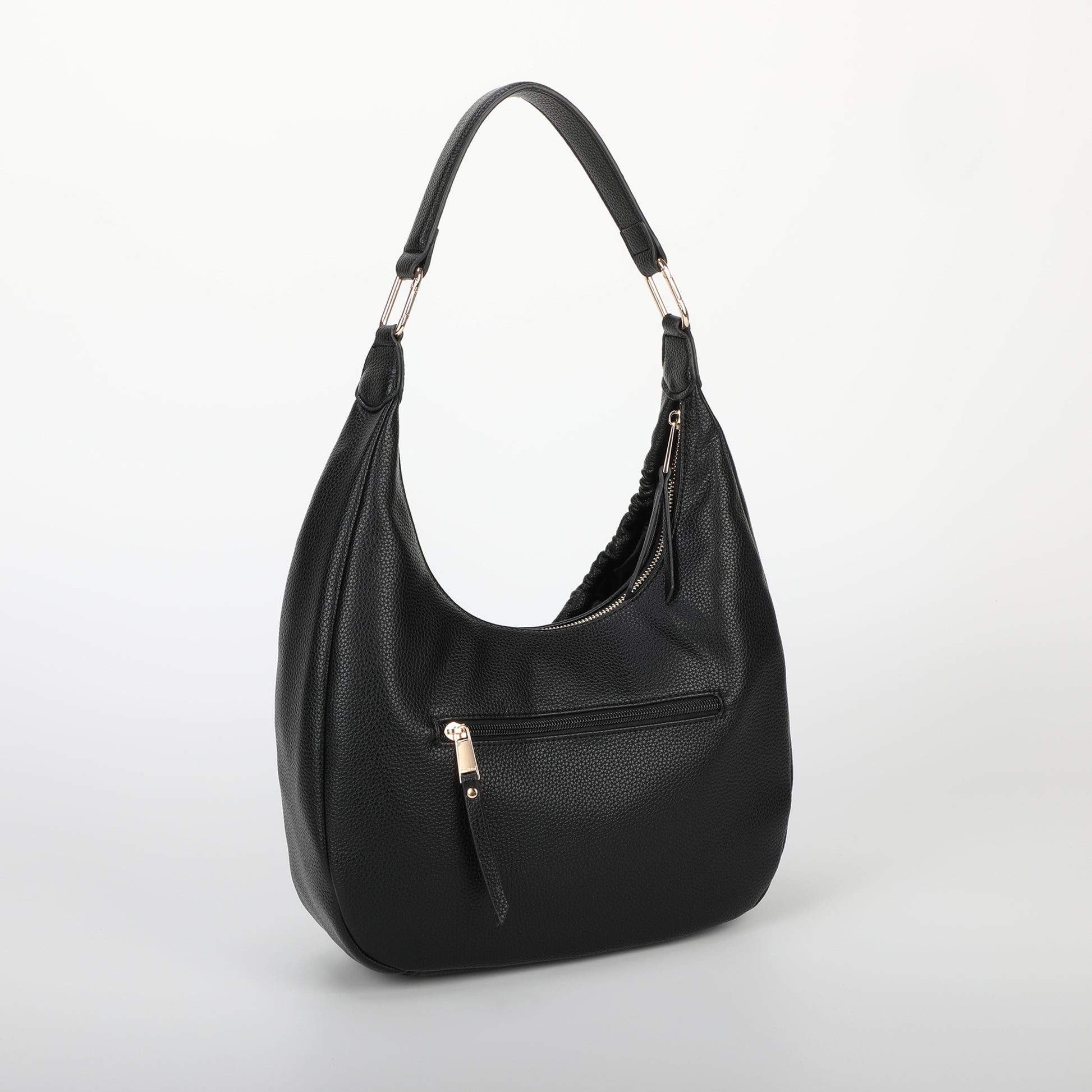 BORSA HOBO CON DETTAGLIO ARRICCIATO