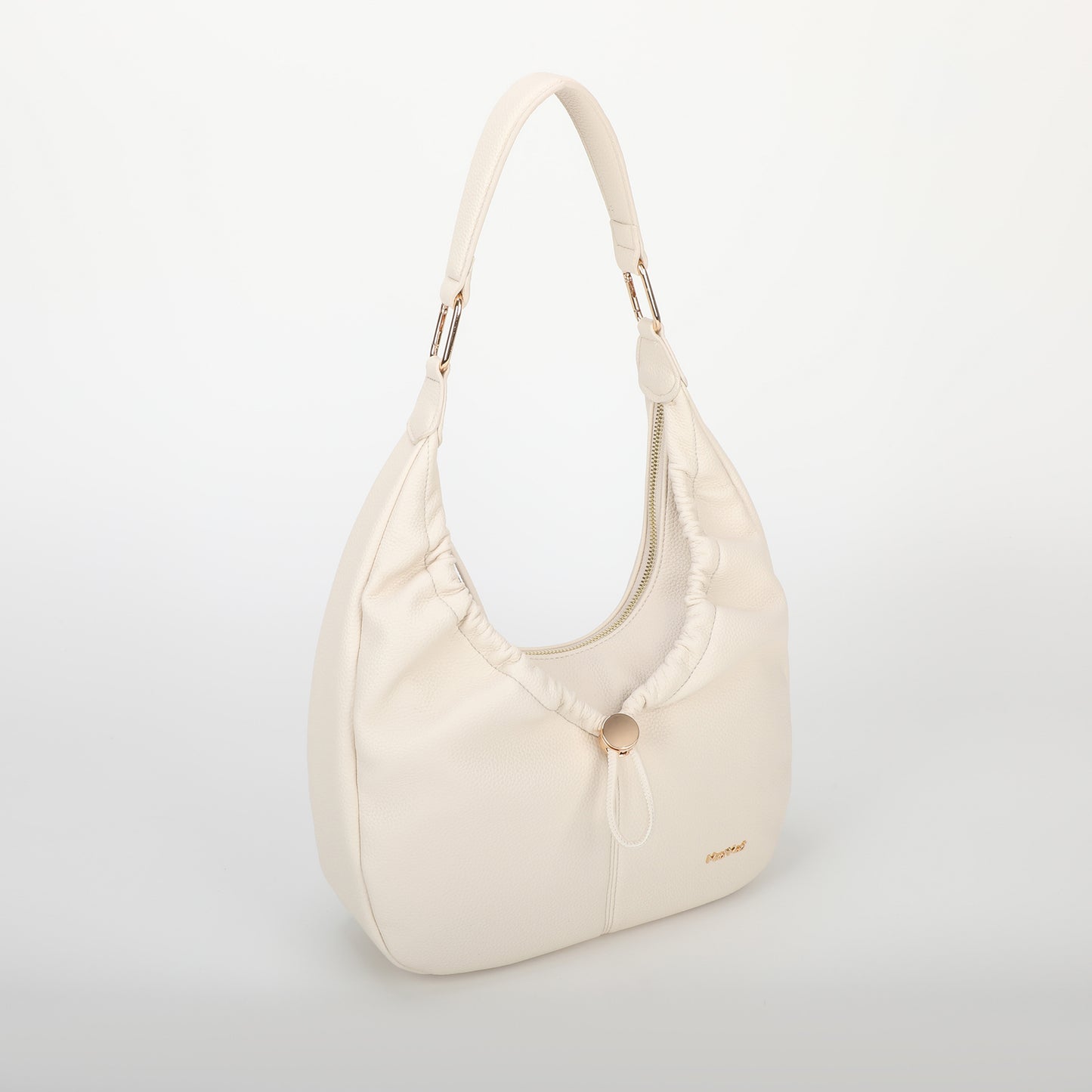 BORSA HOBO CON DETTAGLIO ARRICCIATO