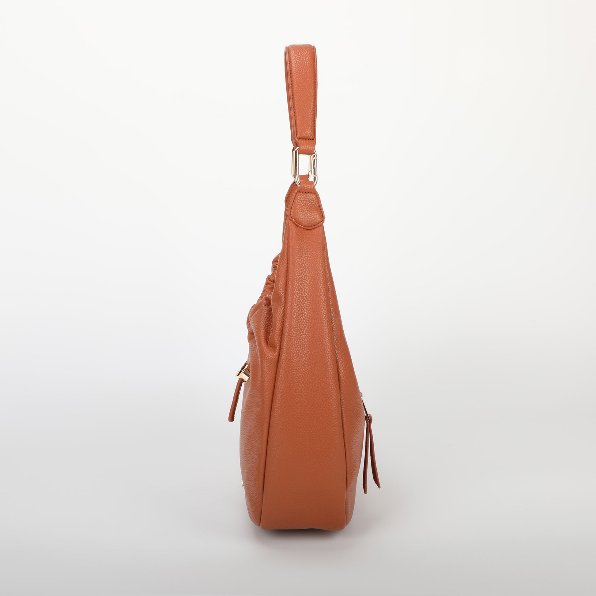 BORSA HOBO CON DETTAGLIO ARRICCIATO