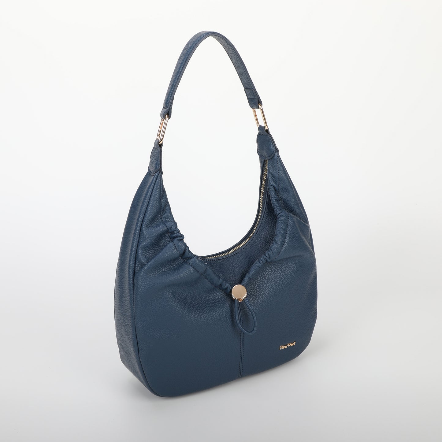 BORSA HOBO CON DETTAGLIO ARRICCIATO