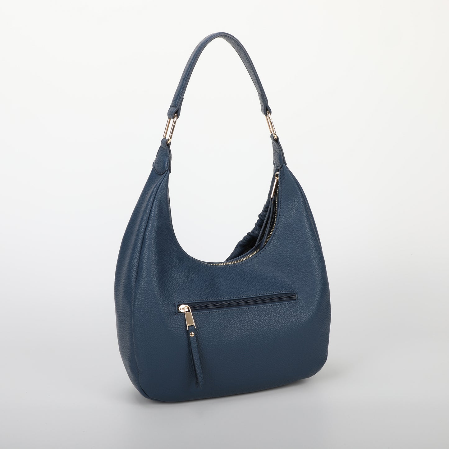 BORSA HOBO CON DETTAGLIO ARRICCIATO