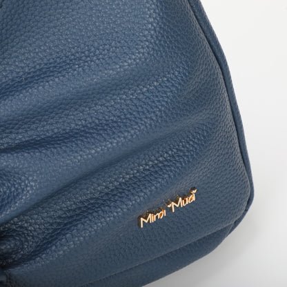 BORSA A SPALLA CON DETTAGLIO ARRICCIATO