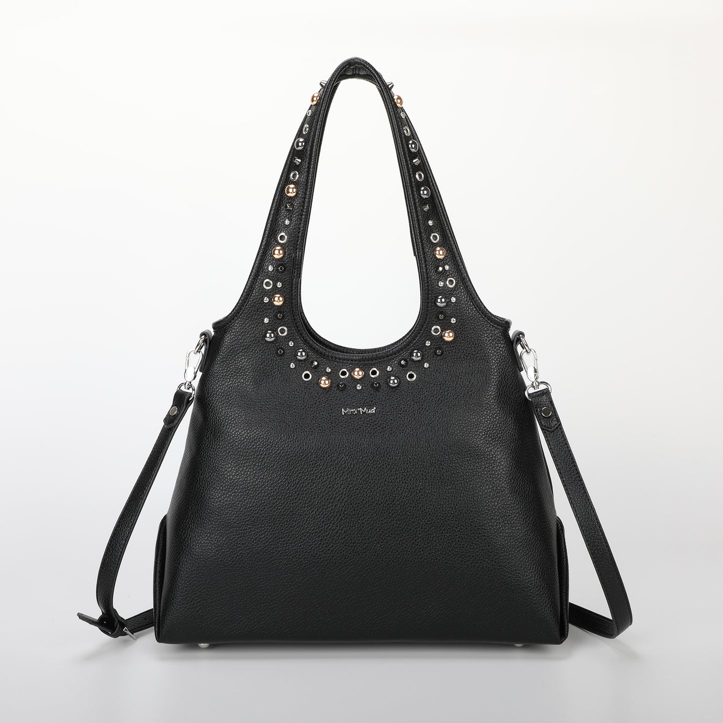 BORSA A SACCA CON BORCHIE