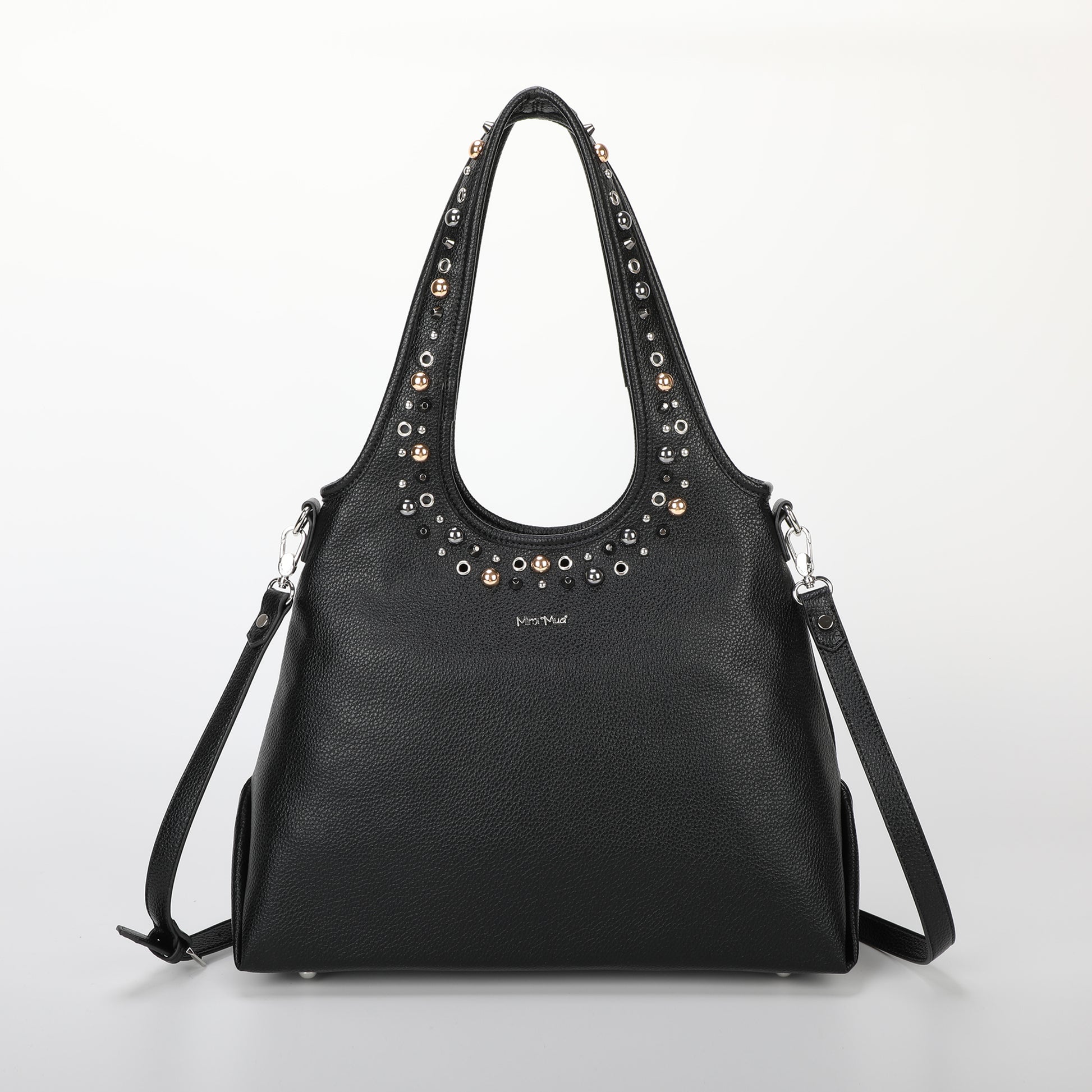 BORSA A SACCA CON BORCHIE