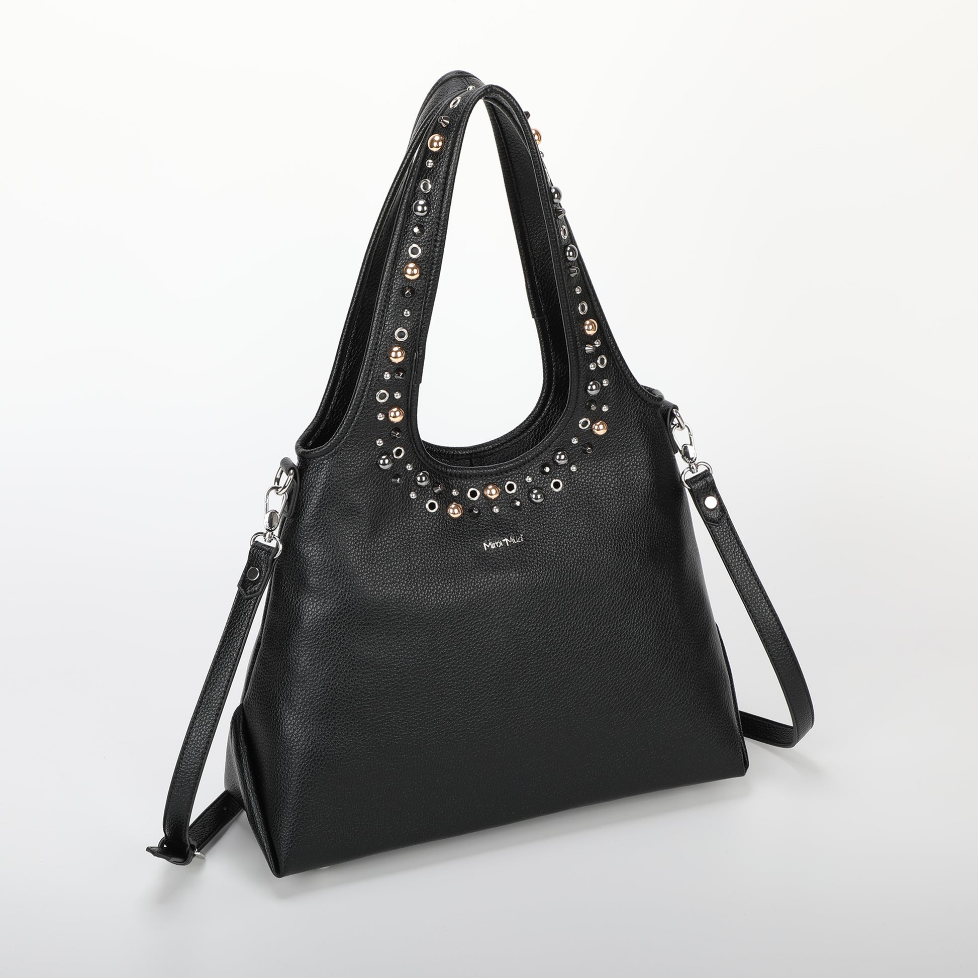 BORSA A SACCA CON BORCHIE