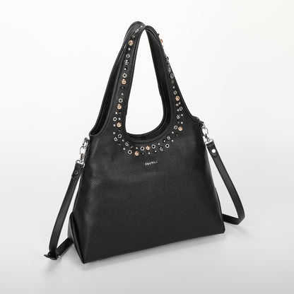 BORSA A SACCA CON BORCHIE