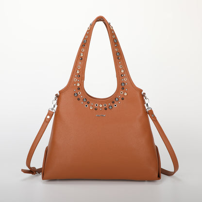 BORSA A SACCA CON BORCHIE