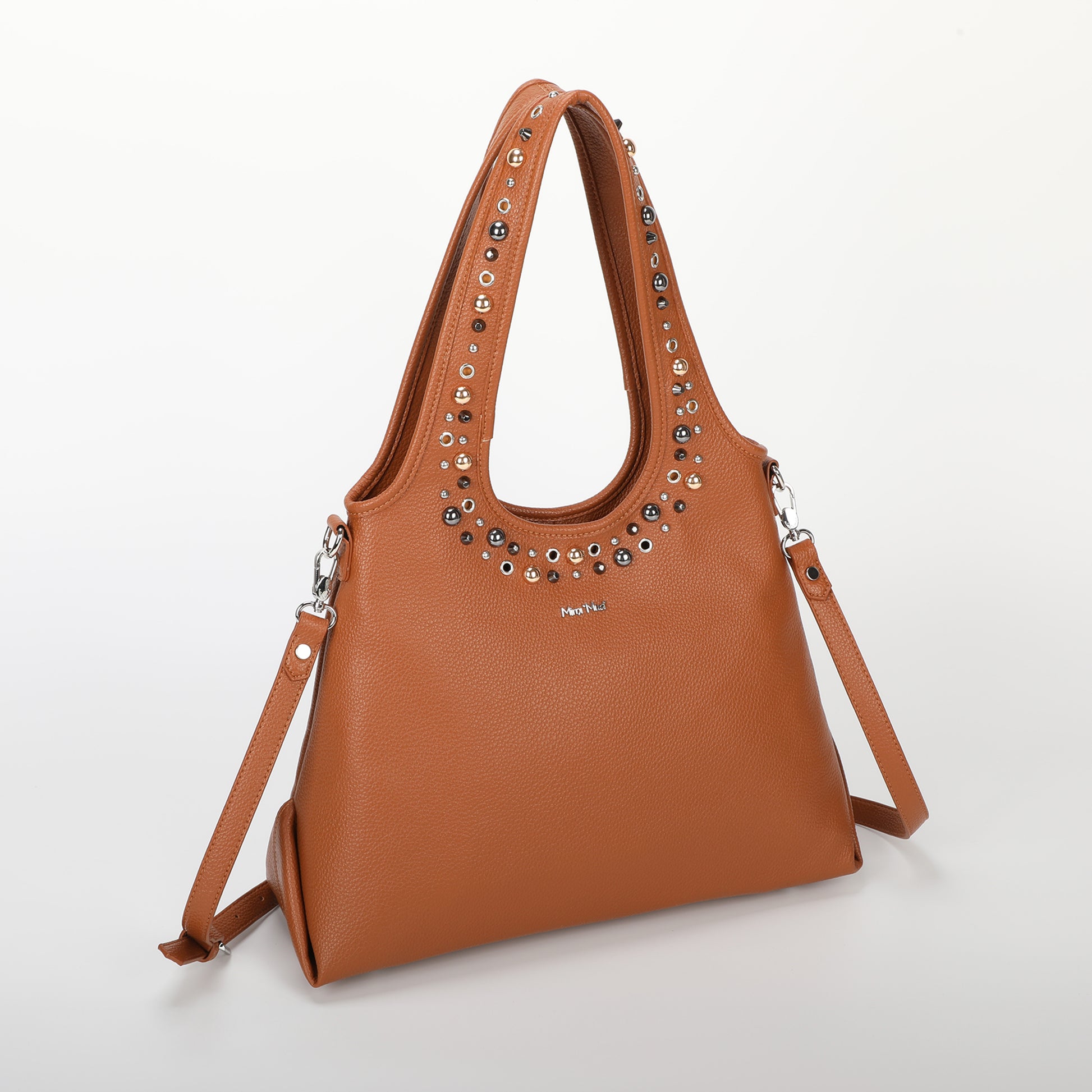 BORSA A SACCA CON BORCHIE