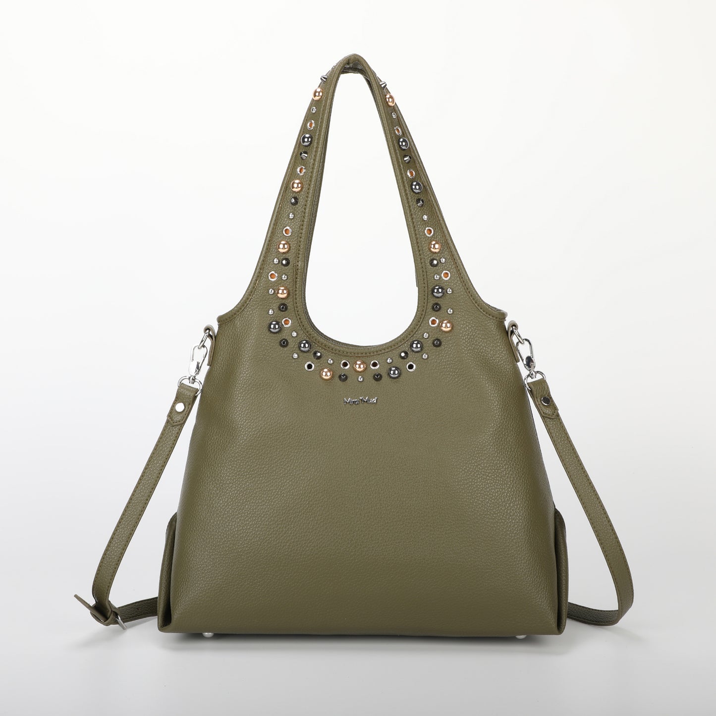 BORSA A SACCA CON BORCHIE