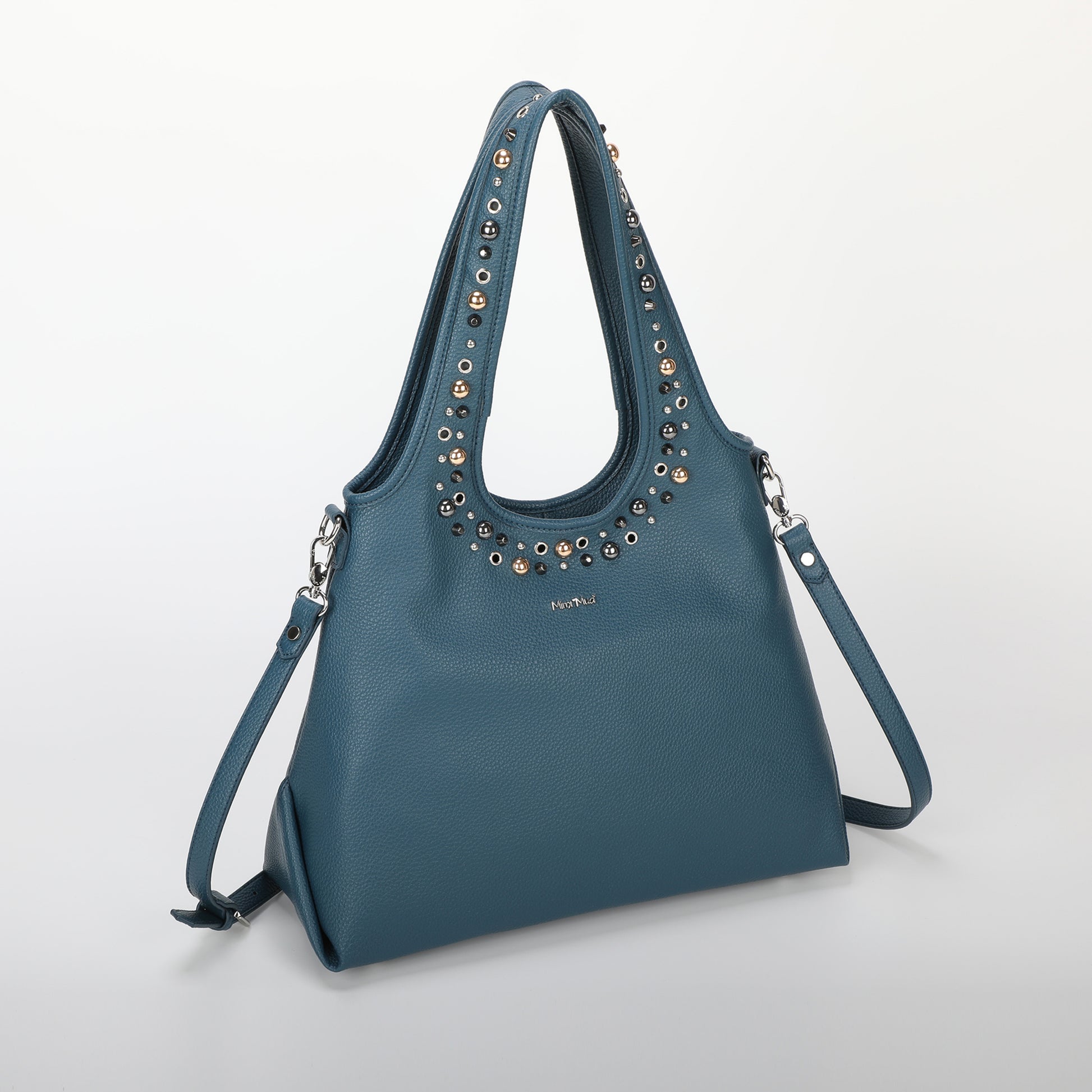 BORSA A SACCA CON BORCHIE