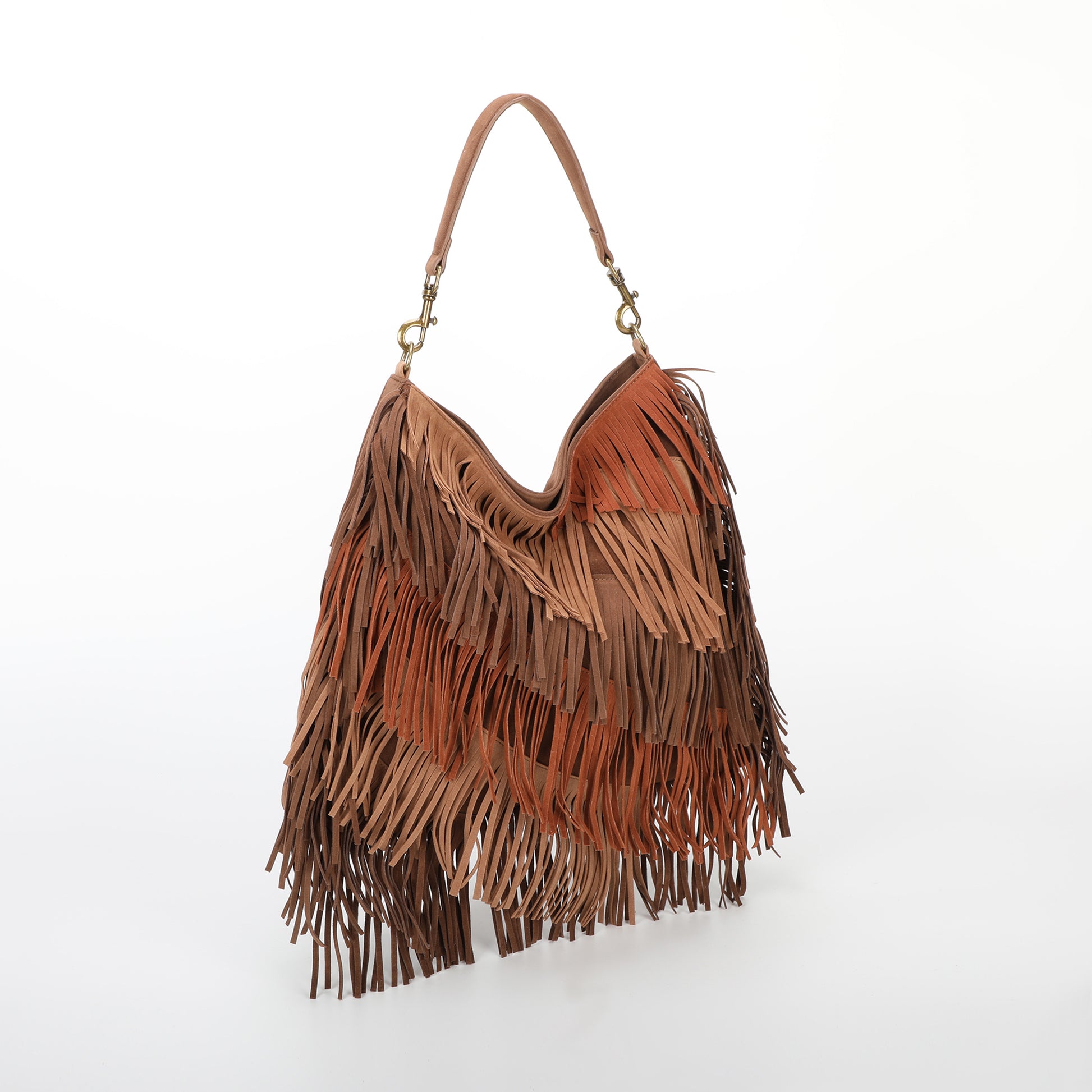 BORSA A SACCA CON FRANGE