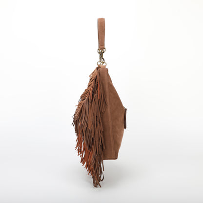 BORSA A SACCA CON FRANGE