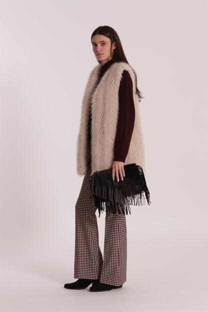 BORSA A BUSTA CON FRANGE