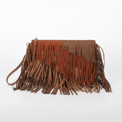 BORSA A BUSTA CON FRANGE