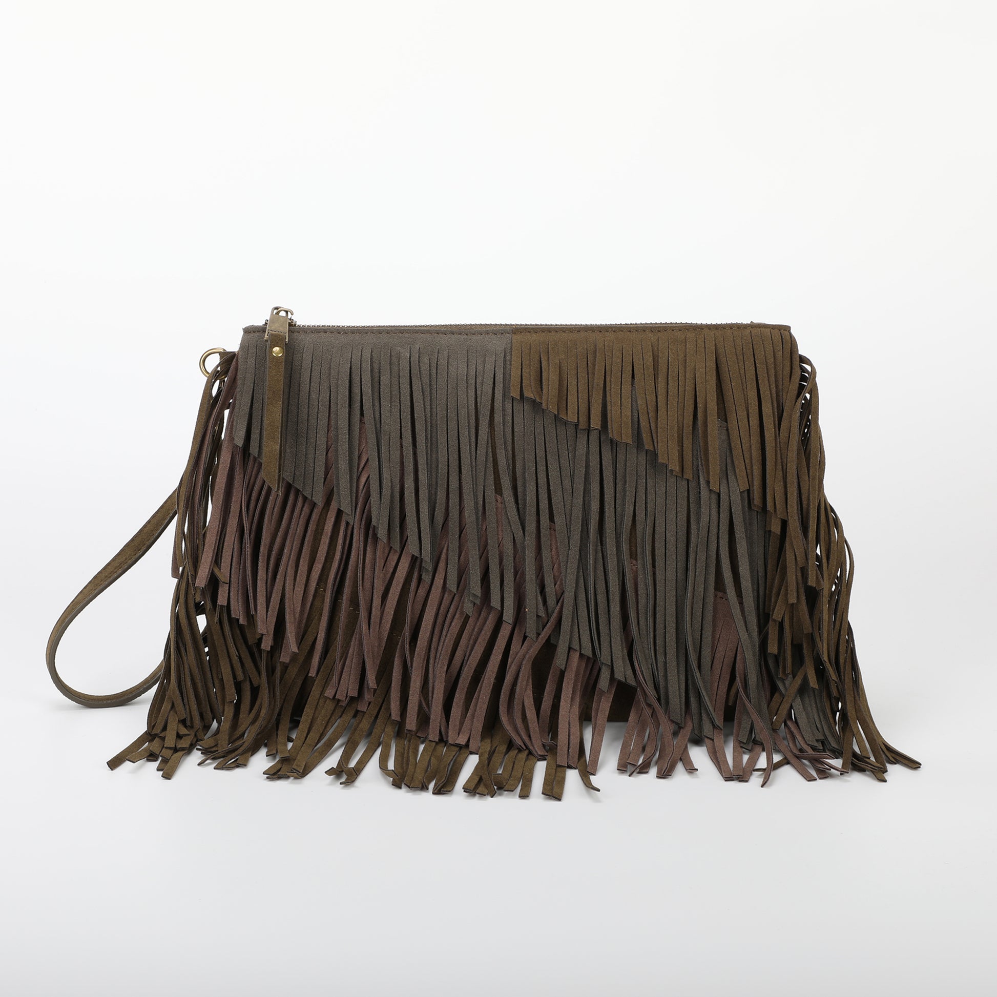 BORSA A BUSTA CON FRANGE