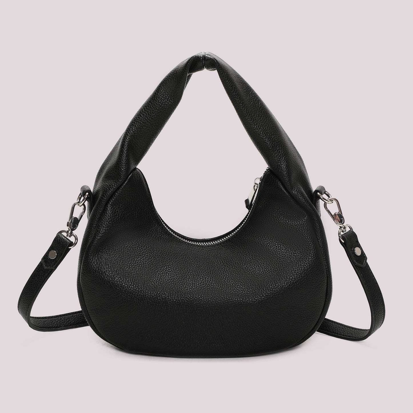 BORSA A MANO CON BORCHIE E OCCHIELLI