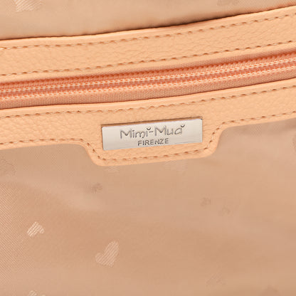 BORSA A MANO CON BORCHIE E OCCHIELLI