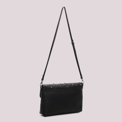 BORSA A BUSTA CON BORCHIE E OCCHIELLI